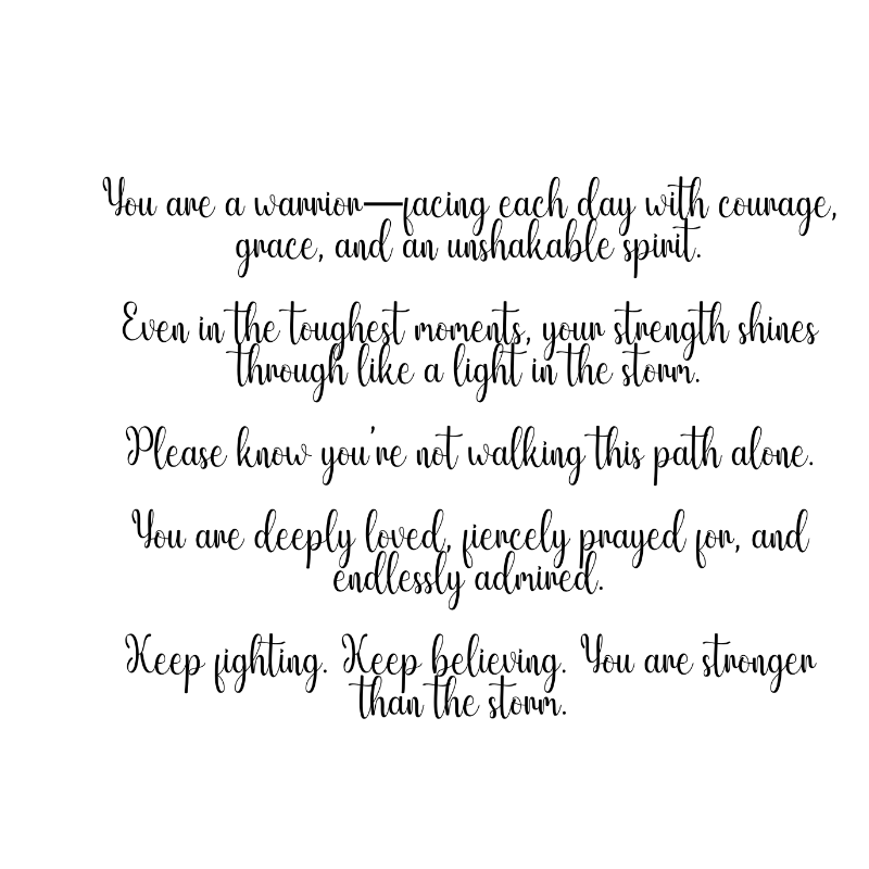 Stronger Than the Storm Encouragement Card – 5.5x4.25" with Envelope