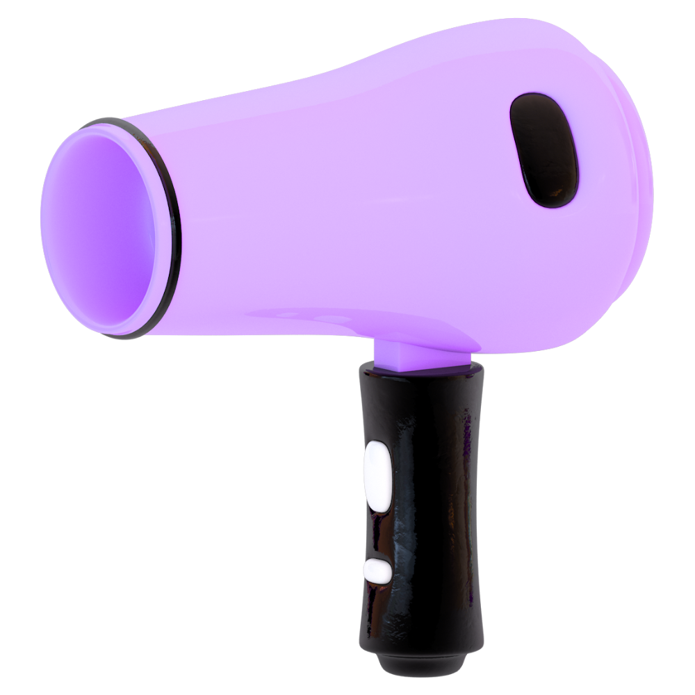 Custom Hair Dryer Shaped Business Card Magnet – Personalized with Logo & Contact Info