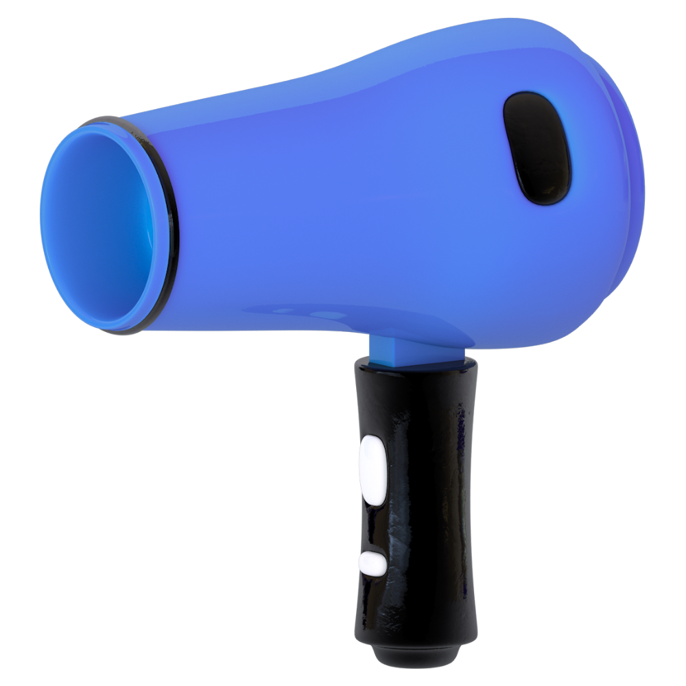 Custom Hair Dryer Shaped Business Card Magnet – Personalized with Logo & Contact Info