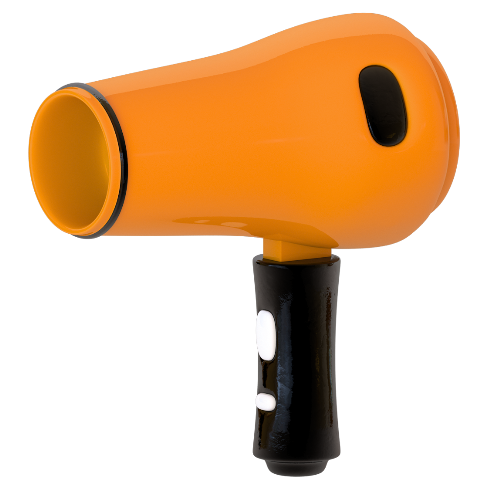 Custom Hair Dryer Shaped Business Card Magnet – Personalized with Logo & Contact Info