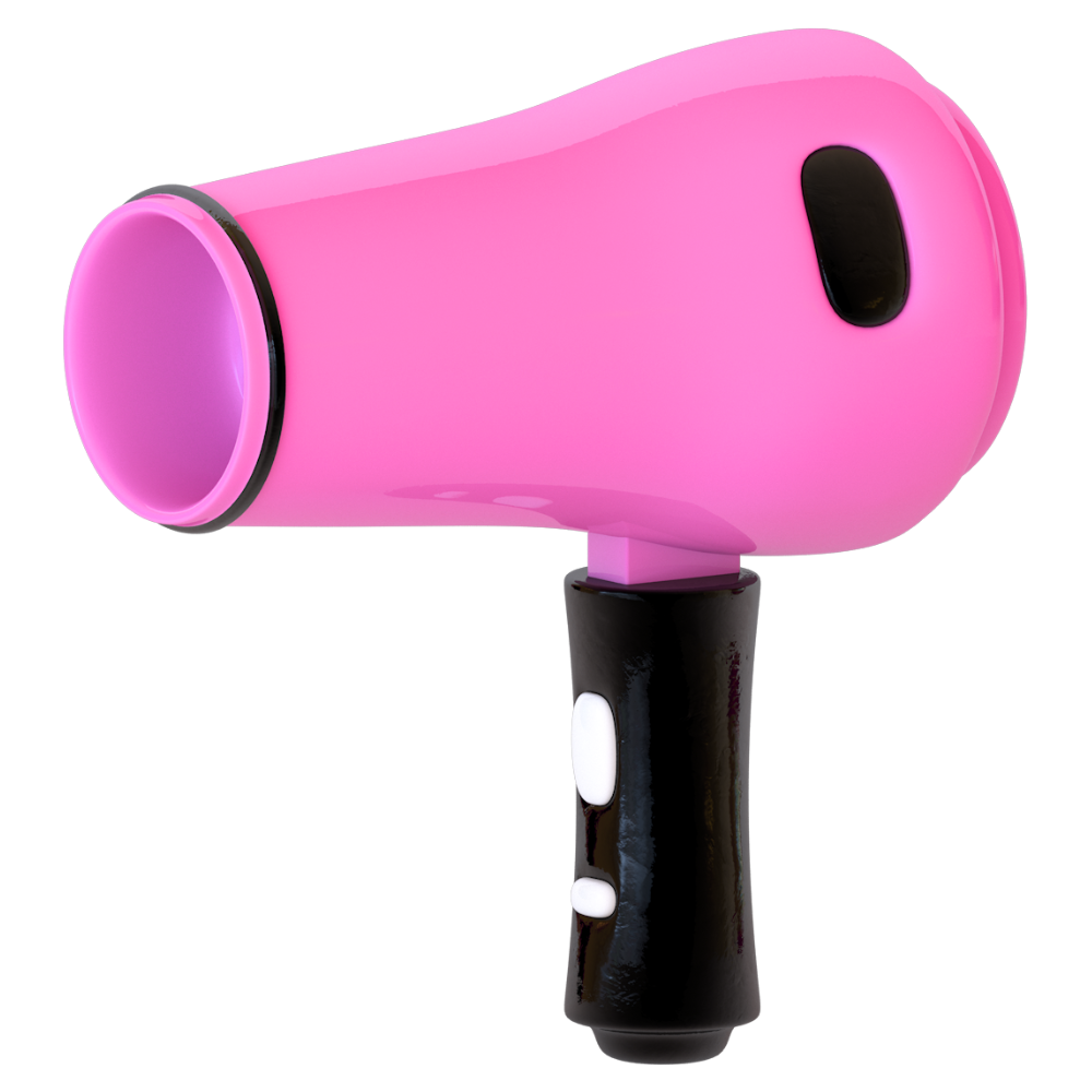 Custom Hair Dryer Shaped Business Card Magnet – Personalized with Logo & Contact Info