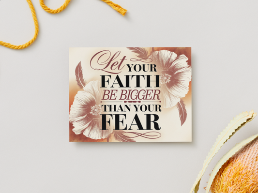 Inspirational Faith Notecard Set – Pack of 4 Scripture Greeting Cards