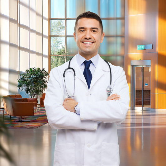 Hospital Lobby Virtual Headshot Backgrounds – Medical Professional Profile Photos